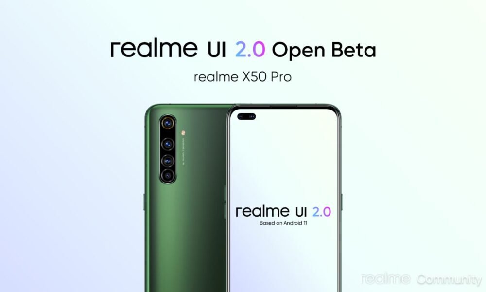 Realme X50 Pro gets Realme UI 2.0 Open Beta