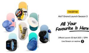 Realme Watch 2, Buds Q2, Bluetooth speaker