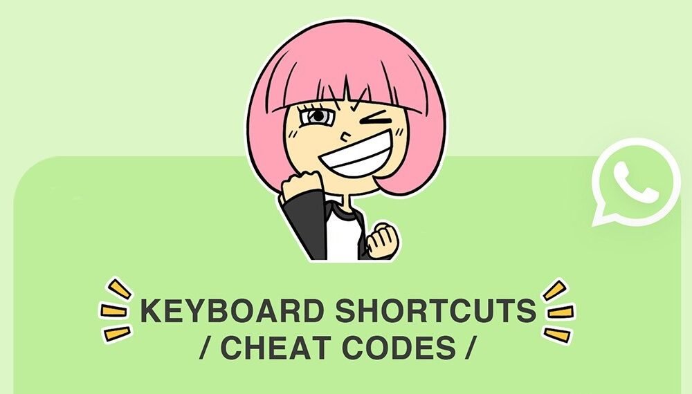 WhatsApp keyboard shortcuts for windows and mac
