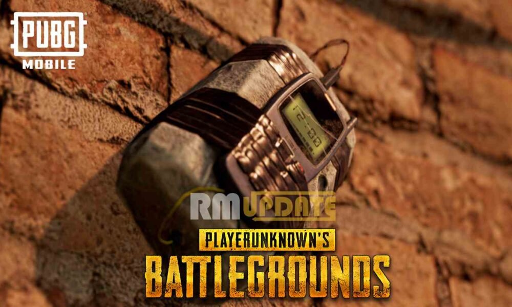 Use of sticky bomb in the Darkin map in PUBG Mobile