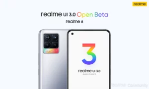 Realme 8 gets Realme UI 3.0 Open Beta