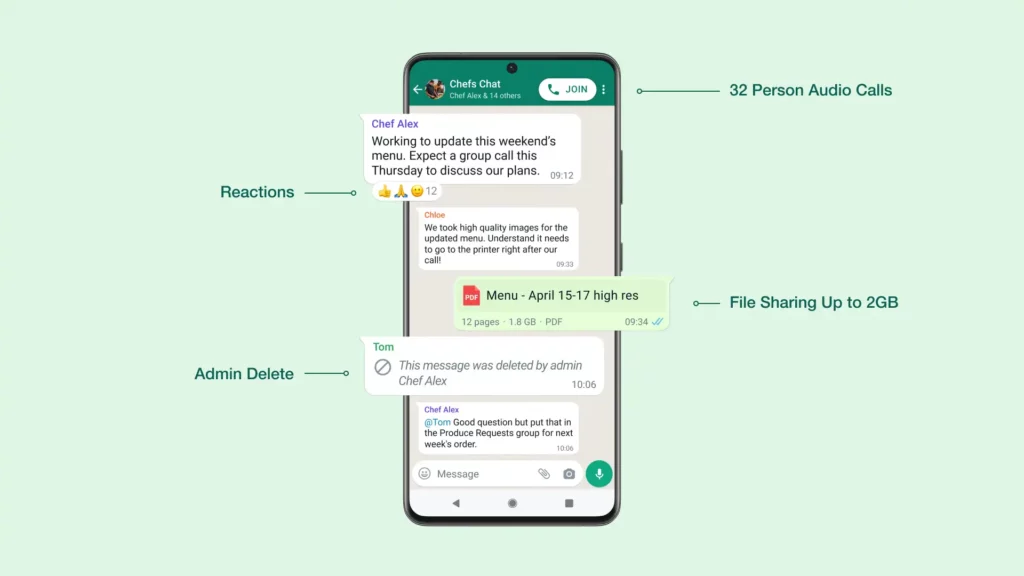 WhatsApp communities feature officially announced