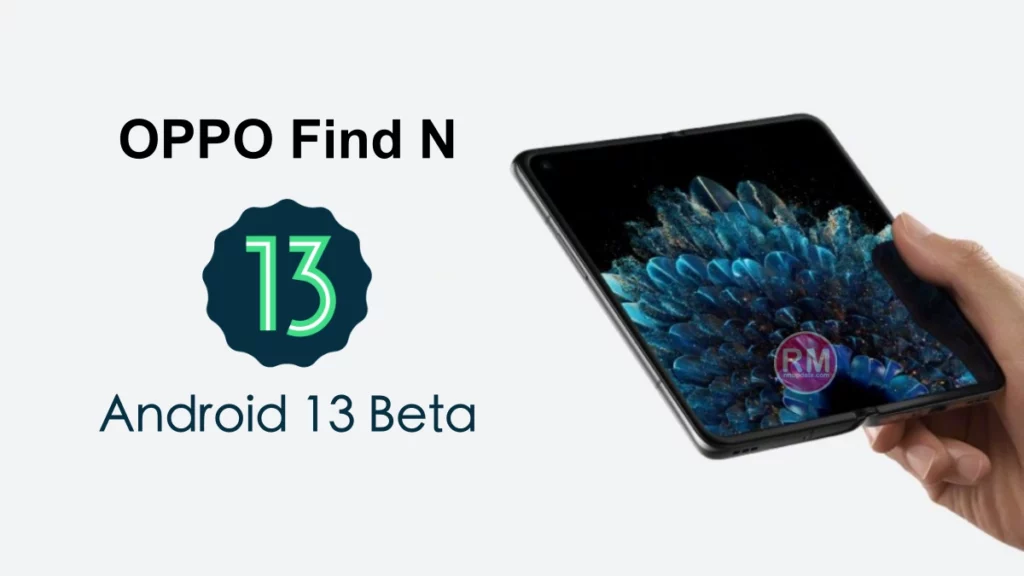 OPPO Find N gets Android 13 Beta
