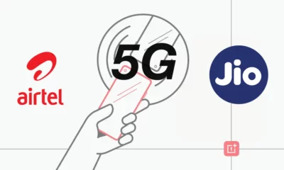Airtel 5G Jio 5G on Oneplus