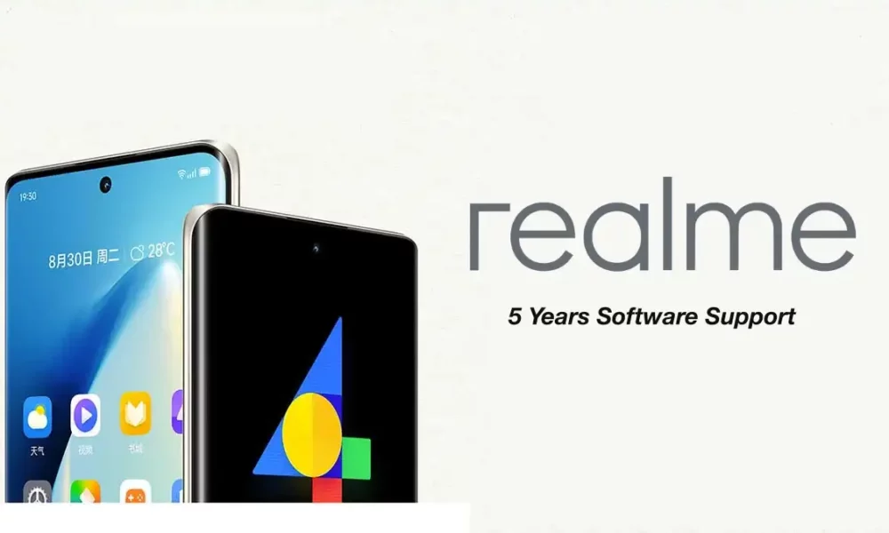 Realme Emulate the 5 years update strategy