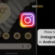 How to clear Instagram cache?