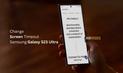 Samsung Galaxy S23 Ultra: How to Change the Screen Timeout
