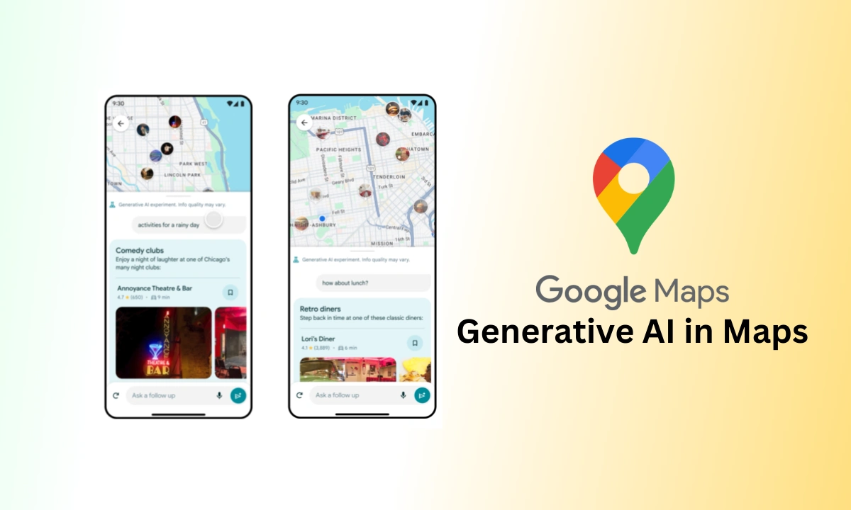 Google Maps Generative AI in Maps