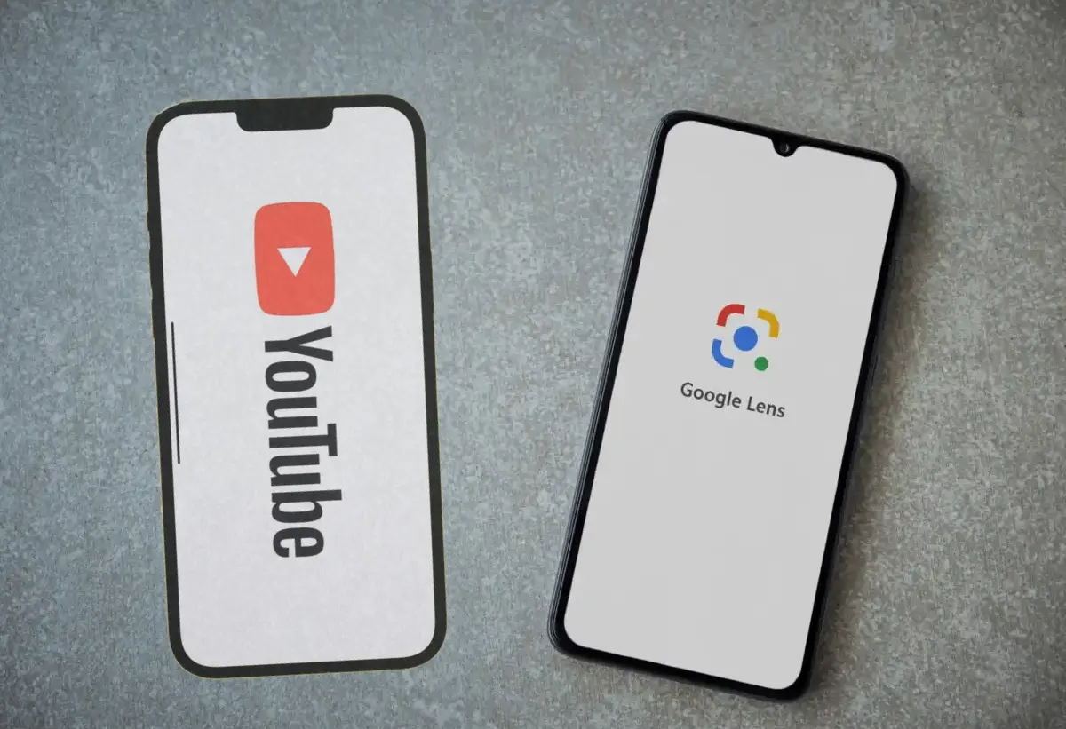 Google Chrome Lens into the YouTube search Bar on Android