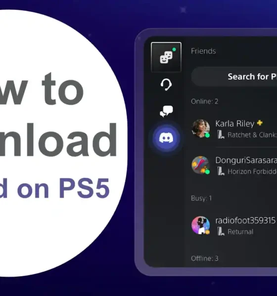 How to Discord on PS5