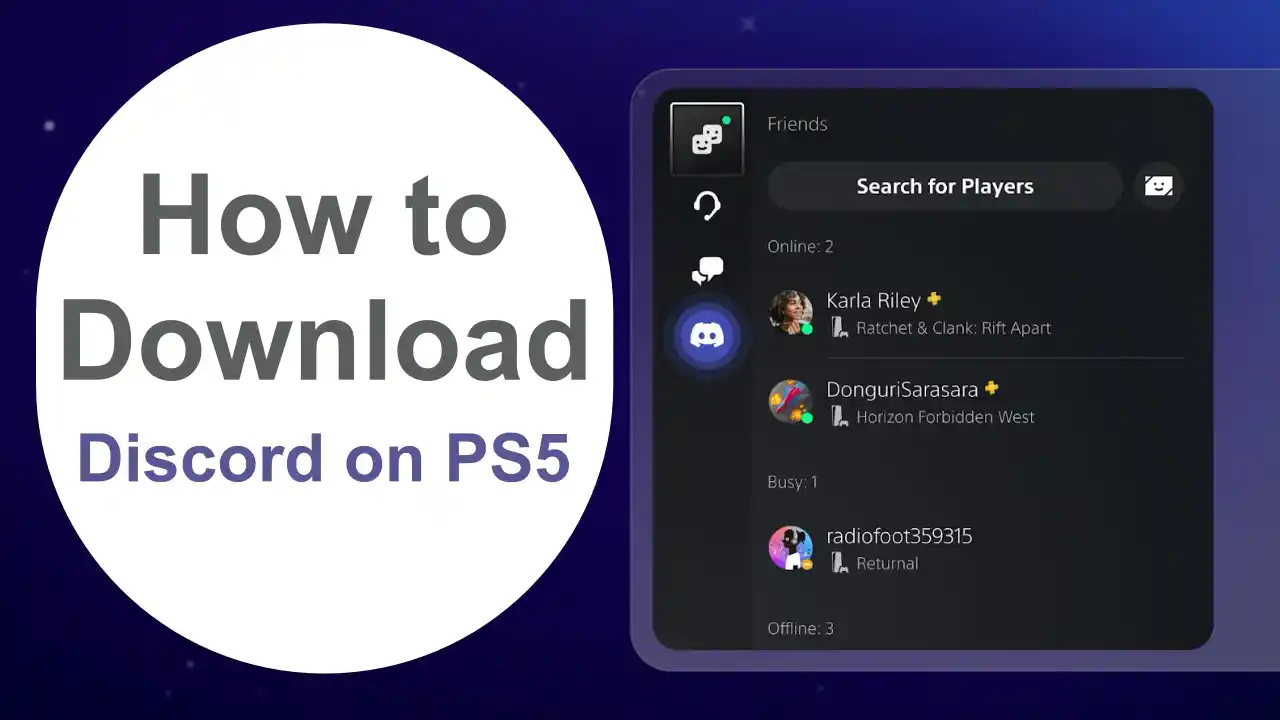 How to Discord on PS5