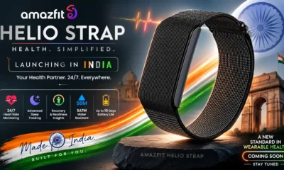 amazfit helio strap launch date
