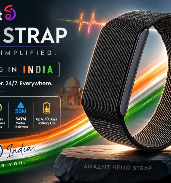 amazfit helio strap launch date